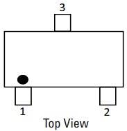 Schéma du circuit d'application - Littelfuse Barrettes de diodes TVS unidirectionnelles AQ0502